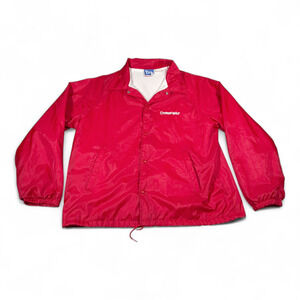 Vintage Troy Bilt Jacket Adult EXTRA LARGE Red Movers Coach Crew Team USA 90s